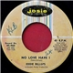 Eddie Billups - No Love Have I / My Girl